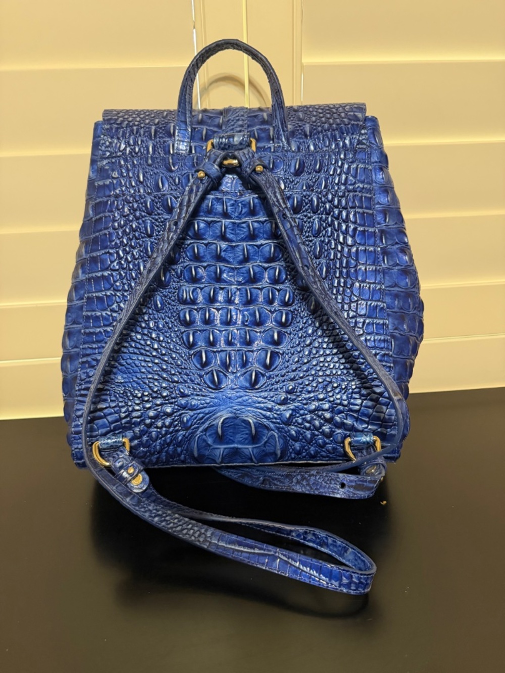 Brahmin Sadie Vista Blue Ombre Backpack - Picture 2 of 4